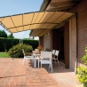 Seinään kiinnitettävä metallipergola 3x4 m ulkokäyttöön Kansas Tarjous