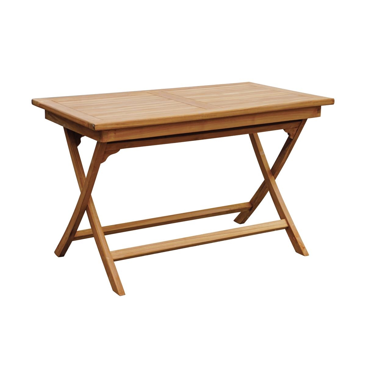 Taitettava puutarhapöytä teak-puusta 80x120 cm Lipari Tarjous Taitettava puutarhapöytä teak-puusta 80x120 cm Lipari Tarjous
