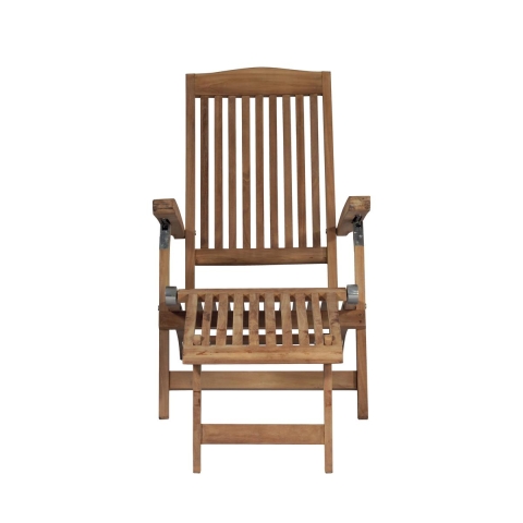 Säädettävä teak-puinen aurinkotuoli Streamer puutarhaan Tarjous