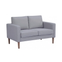 Moderni 2-istuttava puuvillasohva 137x73x82 cm Ramsey Hinta