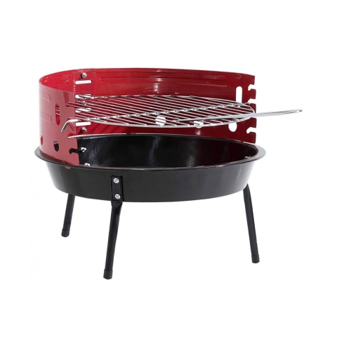 Kompakti pyöreä hiiligrilli Ø36cm retkeilyyn Tarjous