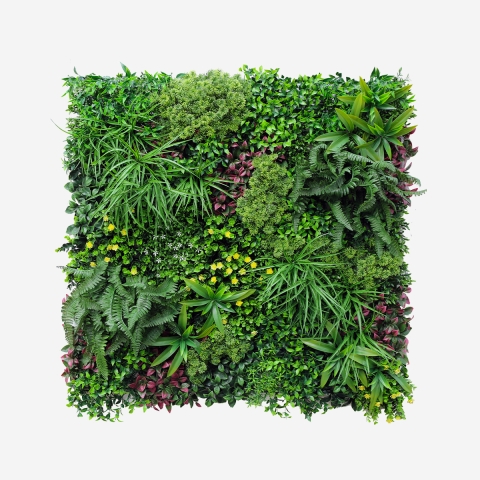 Viherseinä Ilex, 100x100 cm, muovia, aidon näköinen Tarjous