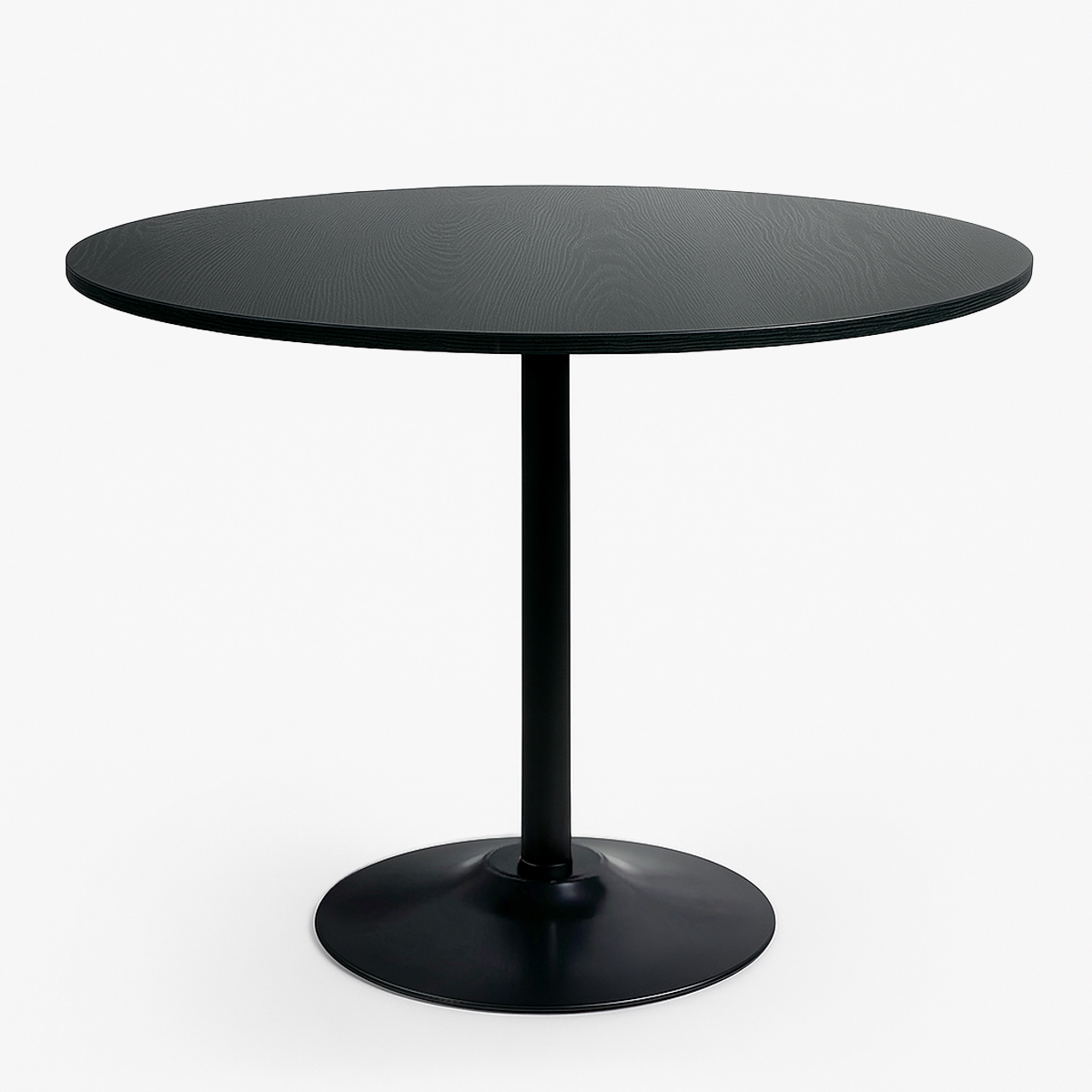 Pyöreä Goblet ruokapöytä Blackwood+, 120 cm, musta Tarjous