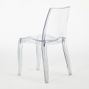 18 kpl tuolit Cristal Light Grand Soleil läpinäkyvät tuolit tarjous kahvilaan, baariin 