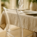 18 kpl tuolit Cristal Light Grand Soleil läpinäkyvät tuolit tarjous kahvilaan, baariin Hinta
