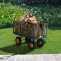 Kuljetuskärry puutarhanhoitoon, puiden kuljetukseen 400 kg Shire Myynti