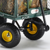 Kuljetuskärry puutarhanhoitoon, puiden kuljetukseen 400 kg Shire Tarjous