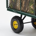 Kuljetuskärry puutarhanhoitoon, puiden kuljetukseen 400 kg Shire Varasto