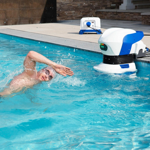 Vastavirtaan uintiin ja kuntoiluun uima-altaalle Bestway Swimfinity 58517