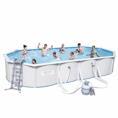 Uima-allas pihaan Hydrium Bestway 56604 soikea 740x360x120cm