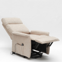 Sähköinen Relax-nojatuoli nostojärjestelmällä vanhuksille Giorgia Fx Malli