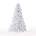 Joulukuusi perinteinen klassinen valkoinen keinotekoinen 240 cm Zermatt Tarjous