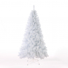 Joulukuusi valkoinen keinotekoinen 180 cm perinteinen klassinen muotoilu Gstaad Tarjous
