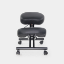 Ortopedinen tuoli Ruotsalainen jakkara metalli ergonominen keinonahka Balancesteel Lux Luettelo