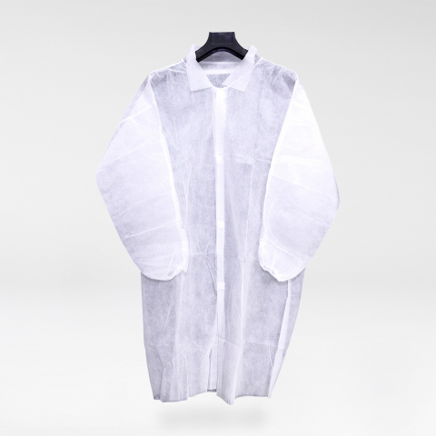 20 kertakäyttöistä paitaa haalaria esiliinaa kimonoa kuitukankaasta kampaajille/partureille kosmetologeille Step