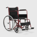 Pyörätuoli Taittuva ortopedinen pyörätuolin oksforikangas vammaiset ja vanhukset Lily Valinta