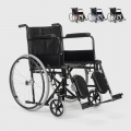 Pyörätuoli taitetulla jalkatuen tuella Peony vammaiset ja vanhukset Tarjous