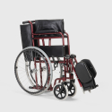 Pyörätuoli taitetulla jalkatuen tuella Peony vammaiset ja vanhukset 
