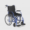 Kokoontaitettava pyörätuolin pyörätuoli ortopedisesta jarruilla vammaiset ja vanhukset Dasy-kankaasta Varasto