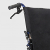 Kokoontaitettava pyörätuolin pyörätuoli ortopedisesta jarruilla vammaiset ja vanhukset Dasy-kankaasta Ominaisuudet