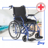 Kokoontaitettava pyörätuolin pyörätuoli ortopedisesta jarruilla vammaiset ja vanhukset Dasy-kankaasta Alennusmyynnit
