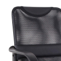 Työtuoli ergonominen nojatuoli keinonahkaa ja hengittävää kangasta Losail Tarjous