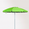 Aurinkovarjo rannalle 220 cm alumiinia, tuulenkestävä, uv-suoja Roma Hinta
