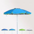 Aurinkovarjo rannalle 240 cm alumiini, tuulenkestävä, uv-suojattu Roma Tarjous