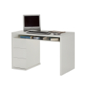 Valkoinen, moderni design-työpöytä, 3 laatikkoa 110x60cm Franklyn Tarjous