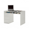 Valkoinen, moderni design-työpöytä, 3 laatikkoa 110x60cm Franklyn Tarjous
