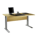 Korkeussäädettävä työpöytä suorakaiteen muotoinen 150x80cm toimistotyöpöytä 150x80cm Tarjous