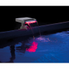 Vesiputous, jossa on monivärinen LED -valo maanpäällinen allas Intex 28090 Malli