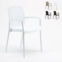 18 kpl Käsinojalliset tuolit polyrottinkia, puutarhaan, baariin, ravintolaan Boheme Grand Soleil Alennukset