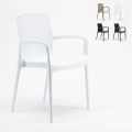 Käsinojallinen tuoli polyrottinkia, puutarhaan, baariin, ravintolaan Boheme Grand Soleil Tarjous