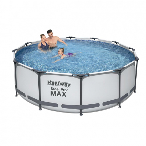 Maanpäällinen uima-allas Bestway 56418 Steel Pro Max pyöreä 366x100cm