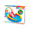 Puhallettava uima-allas lapsille Intex 57453 Arcobaleno Rainbow Ring hauska vesiliukumäki Myynti