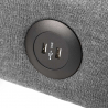 Vuodesohva kankaasta USB-portilla ja metallijaloilla Astralis Mitat
