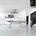 Tuolit design modernit läpinäkyvät keittiöön ruokasaliin ravintolaan baariin Scab Igloo Alennusmyynnit