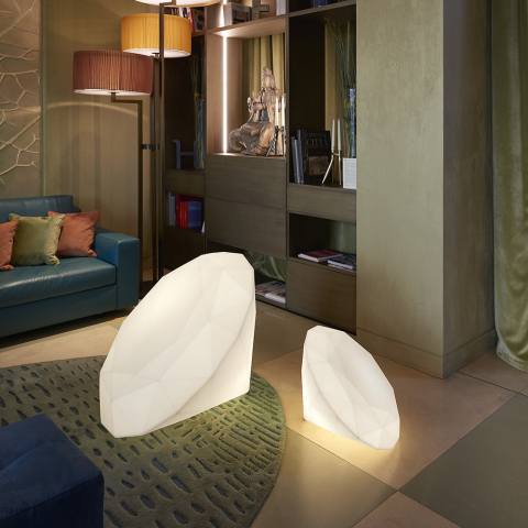 Lattiavalaisin timantinmuotoinen lattia design moderni Slide Bijoux