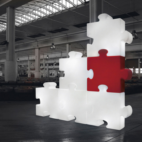 Lattiavalaisin modulaarinen design moderni nykyaikainen Slide Puzzle