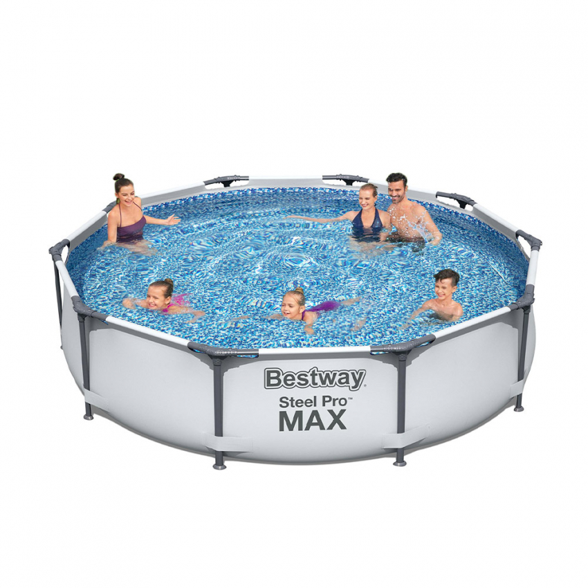 Maanpäällinen uima-allas pyöreä Bestway Steel Pro Max 305x76cm 56406 Tarjous