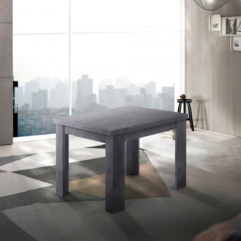 Ruokapöytä sivupöytä pidennettävä 90-180x90cm design puu valkoinen Jesi Liber Ardesia Tarjous