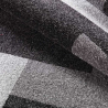 Matto moderni suorakulmainen design geometrinen harmaa musta Milano GRI014 Tarjous