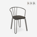 tuolit tyyli Lix design teollinen teräs käsinojat baariin ja keittiöön ferrum arm Alennukset
