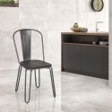 tuolit design teollinen tyyli Lix teräs baariin ja keittiöön ferrum one Ominaisuudet