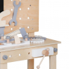 Työpenkki lelu puusta lapsille työkalujen kanssa Magic Bench Myynti