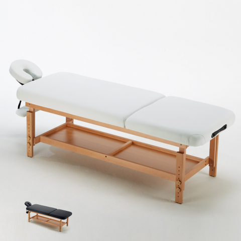 Hierontapöytä puinen ammattimainen kiinteä 225 cm Comfort Tarjous