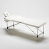 Alumiininen taitettava ja kannettava hierontapöytä 210 cm kaksiosainen Shiatsu Tarjous