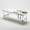 Alumiininen taitettava ja kannettava hierontapöytä 210 cm kaksiosainen Shiatsu Alennusmyynnit