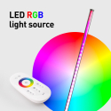 LED-lattiavalaisin minimaalinen muotoilu moderni kaukosäädin RGB Dubhe Tarjous
